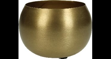 Wants&Needs Bloempot Metaal Goud 10 X 10 X 7