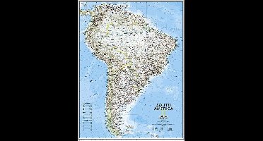 Poster South America Classic – National Geographic – 60 x 77 cm