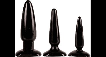 Colt Anaal Trainer Kit Buttplug - Zwart