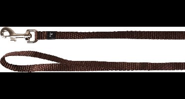 Hond Looplijn Ziggi Bruin 1,3m 10mm