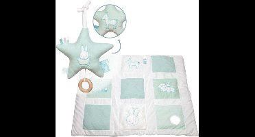 Boxkleed Nijntje + Muziekdoos Safari Mint