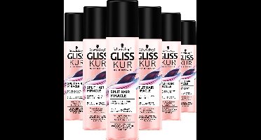 Gliss Kur Split end Miracle Anti-Klit Spray 6x 200 ml - Voordeelverpakking