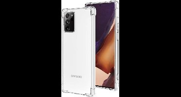 Samsung Galaxy Note 20 Ultra Hoesje - Anti Shock Proof Siliconen Back Cover Case Hoes Transparant