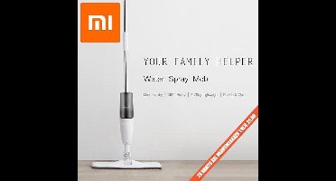 Xiaomi Deerma Carbon Fiber Mop Met 350ml Waterspuit 360 Roterende Staaf