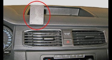 Brodit ProClip houder geschikt voor Volkswagen Caddy 2016-2020 Center mount