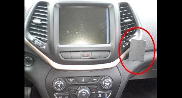 Brodit ProClip houder geschikt voor Jeep Cherokee 2014 - Angled mount
