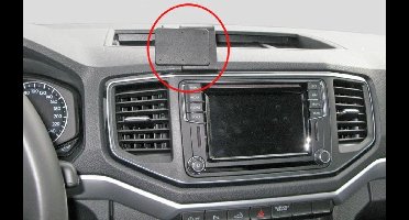 Brodit ProClip houder geschikt voor Volkswagen Amarok 2017 - Center mount