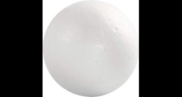 Ballen, d 6 cm, wit, 50 stuk/ 1 doos
