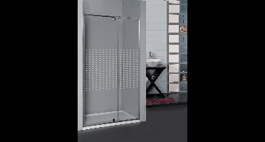 Allibert Priva Verstelbare Zwaaideur 78-91x190cm Kleine Vierkantjes