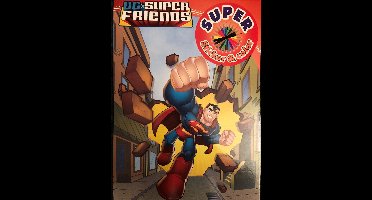 kleurboek superman friends met stickers van supperman