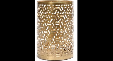 De Zigzag Kaarshouder- Goud - M