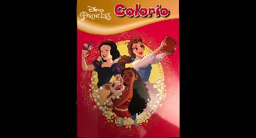 kleurboek disney princess vol met prinsessen