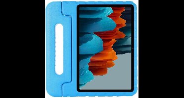 Samsung Galaxy Tab S7 Kinder Tablet Hoes hoesje - Just in Case -  Blauw - EVA-foam