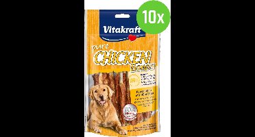 Vitakraft CHICKEN Bonas Sticks Kip - hondensnack - 80 gram - 10 verpakkingen
