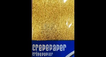 Haza Original Crêpepapier The Factory 150 X 50 Cm Goud Per Vel