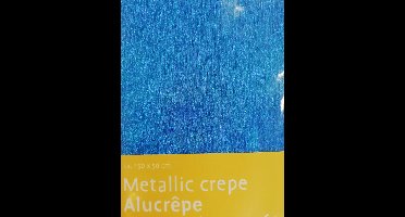 Haza Original Crêpepapier The Factory 150 X 50 Cm Blauw Per Vel
