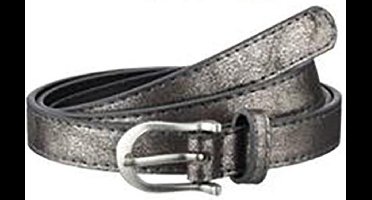 Dames riem Fashion - Zwart Metallic - 95 cm