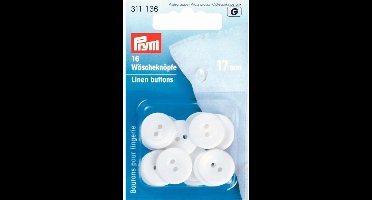 Linnen knopen Kunststof 17 mm