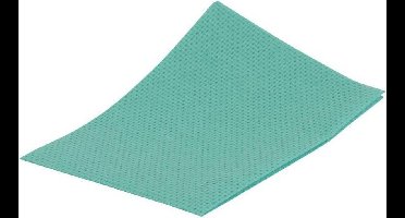 Bacterie remmende viscosedoek ca. 35x50, 25 stuks groen