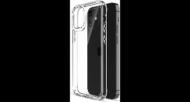 Hoesje geschikt voor iPhone 12 Mini - Transparant Siliconen Case