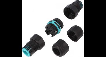2 aderige kabelverbinder - schroefconnector - waterdicht IP68 - Premium