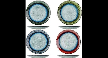 Cosy & Trendy Jamiro Ontbijt-/ Dessertbord Ø23,5cm ( Set van 4)