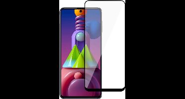 Screenprotector geschikt voor Samsung M51 - 1x Glas Tempered Glass Screen Protector Full Screen