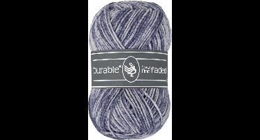 Durable Cosy fine faded Navy (321) - acryl en katoen garen tie-dye - 5 bollen van 50 gram