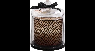 Bell geurkaars zwart spa chic 13x11cm