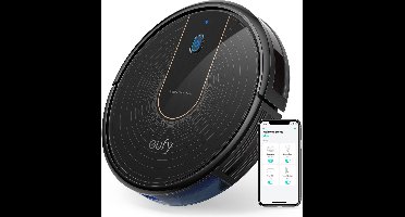 Eufy RoboVac 15C - Robotstofzuiger met Laadstation - 1300PA Zuigkracht - 4 Zijborstels