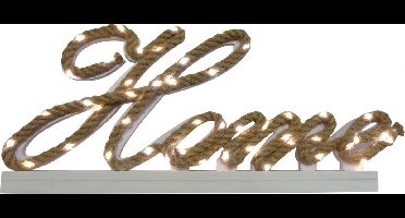 Peha Touwverlichting Home Led 47 X 20 Cm Jute Bruin/wit