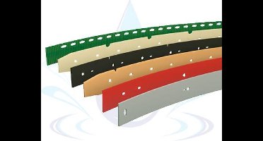 Nilfisk CA340 Zuigrubberset PU Olie en Vet bestendig | Voor + Achter Zuigrubbers