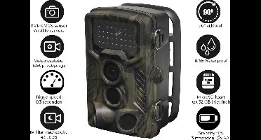 Denver Wildcamera met Nachtzicht - Full HD - 32 GB - WCT8010