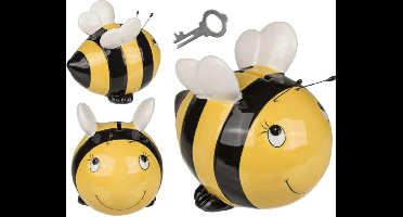 Spaarpot Bij ca. 15 x 13 cm, ceramic