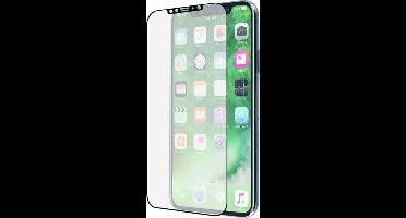 MH by Azuri Curved Tempered Glass - black frame - voor iPhone 7/8
