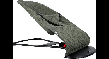 Ukje Hoes Overtrek Wipstoelhoes - Gaat OVER de bekleding van je BabyBjörn wipstoel heen - Perfecte Pasvorm - Makkelijk Wasbaar - Groen Wafelstof