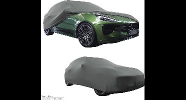 BOXX Autohoes Binnen – SUV/Jeep Pasvorm – Premium Stretch Garagehoes voor Optimale Bescherming – Rood – Maat M – DS COVERS