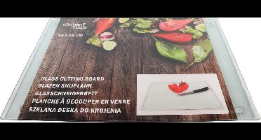 Snijplank glas 25x35cm