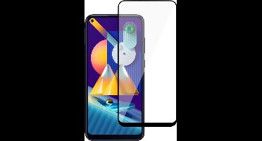 Screenprotector geschikt voor Samsung M11 - 1x Glas Tempered Glass Screen Protector Full Screen