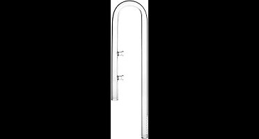 HS Aqua glazen Lily pipe instroom - 12/16 mm aansluiting