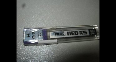 Pilot Neo-xs 12 stuks vulpotlood navullingen 0.3mm H