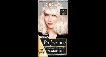 L'Oreal - Recital Preference Hair Dye Z2 10.21Am Stokholm