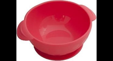 Nuby Magische kom met zuigbodem 300ml Rood 6m+