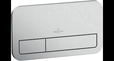 Villeroy & Boch Viconnect 2 knops bedieningsplaat edelmat