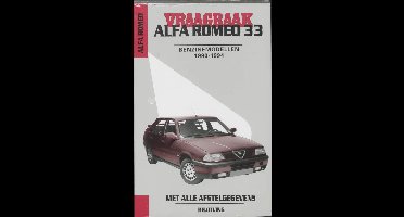 Autovraagbaken - Vraagbaak Alfa Romeo 33 Benzinemodellen 1990-1994