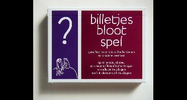 Atalanta Billetjes Bloot spel - Gezelschapsspel
