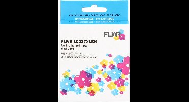 Merkloos - Inktcartridge / Alternatief voor de Brother LC-227BK / Zwart