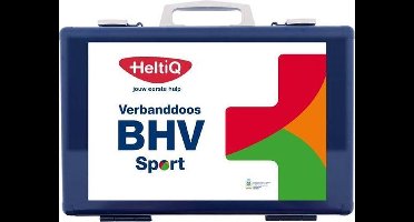 HeltiQ BHV Verbanddoos Modulair, Sport (Blauw)
