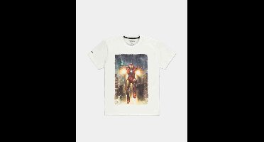 Marvel The Avengers Heren Tshirt -S- Iron Man Wit
