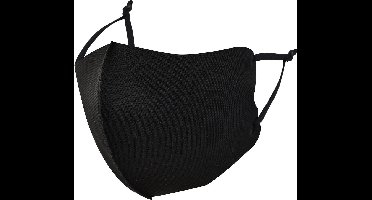 Mondkapje Wasbaar Zwart Verstelbaar - Mondmasker Wasbaar - Mondkapje Zwart Wasbaar - Mondkapjes Wasbaar Zwart Verstelbaar